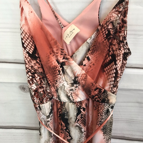 Python Snakeskin Maxi Dress - Picture 7 of 8